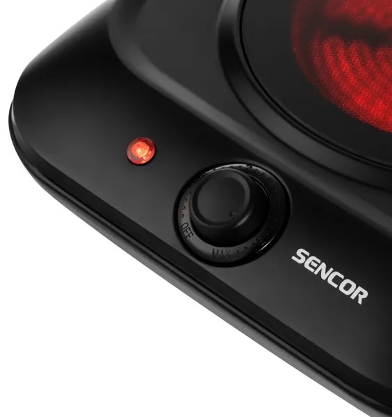 Sencor - Üvegkerámia tűzhely 1200W/230V