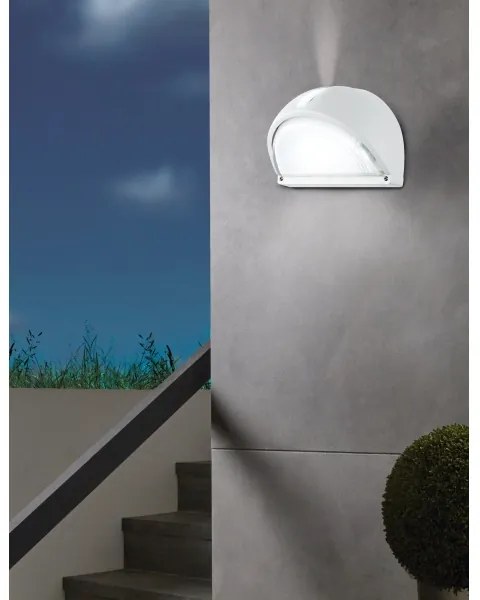 EGLO 89768 - ONJA kültéri fali lámpa1xE27/60W fehér