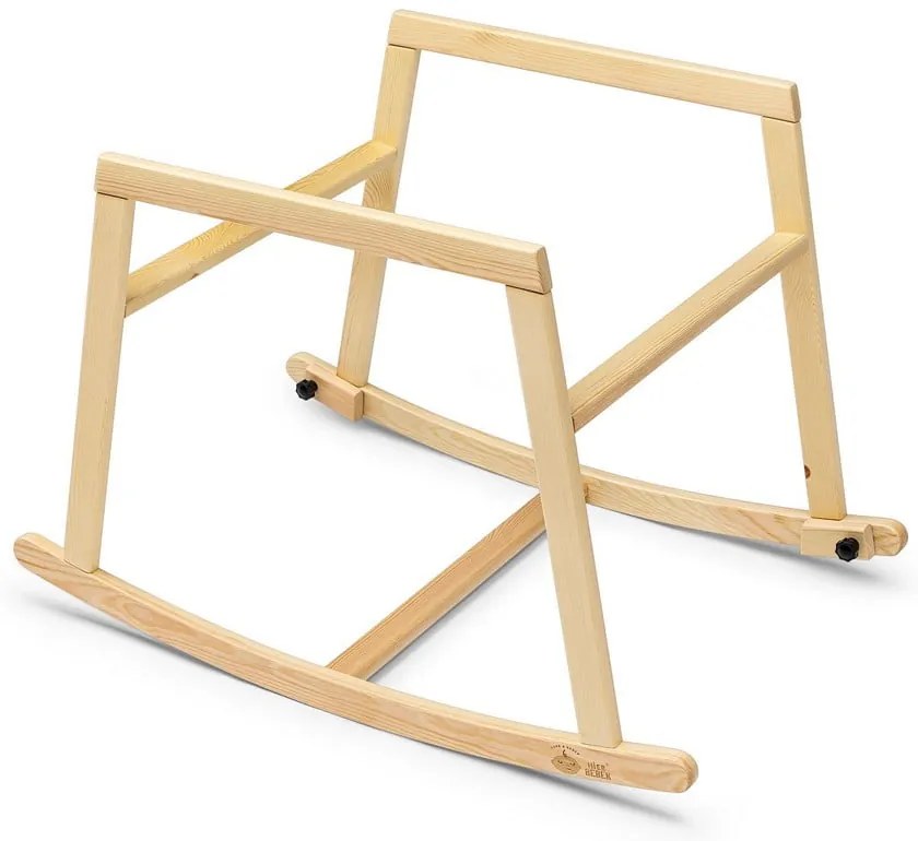 Rózsaszín-natúr színű bölcső Hier – Kalune Design