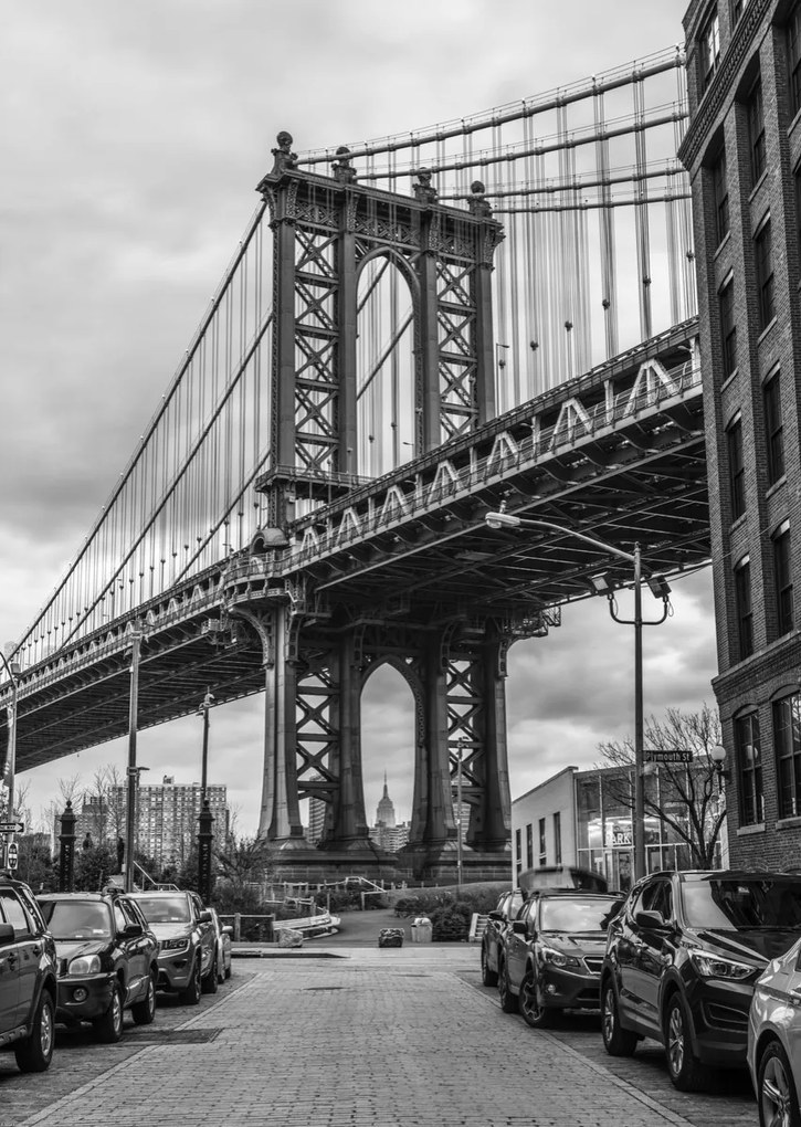 Poszter 67,5x95cm Híd Manhattanben, Assaf Frank