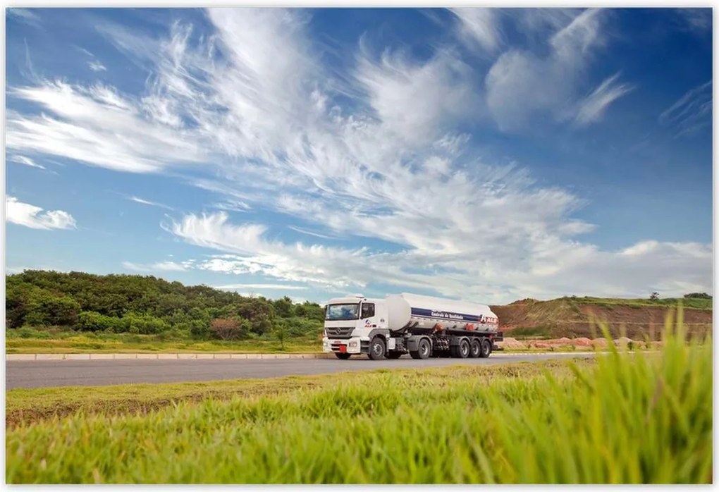 Poszterek 200x135 Tartálykocsi Nyergesvontató