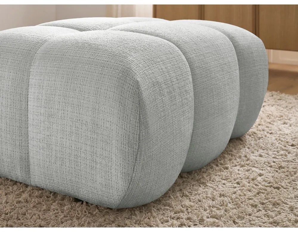 Világosszürke zsenília lábtartó Ivane – Bobochic Paris