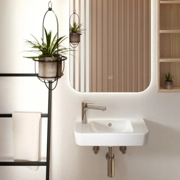 Villeroy & Boch 4342R501 - Falra szerelhető mosdó O.NOVO 50x25 cm kerámia/fehér