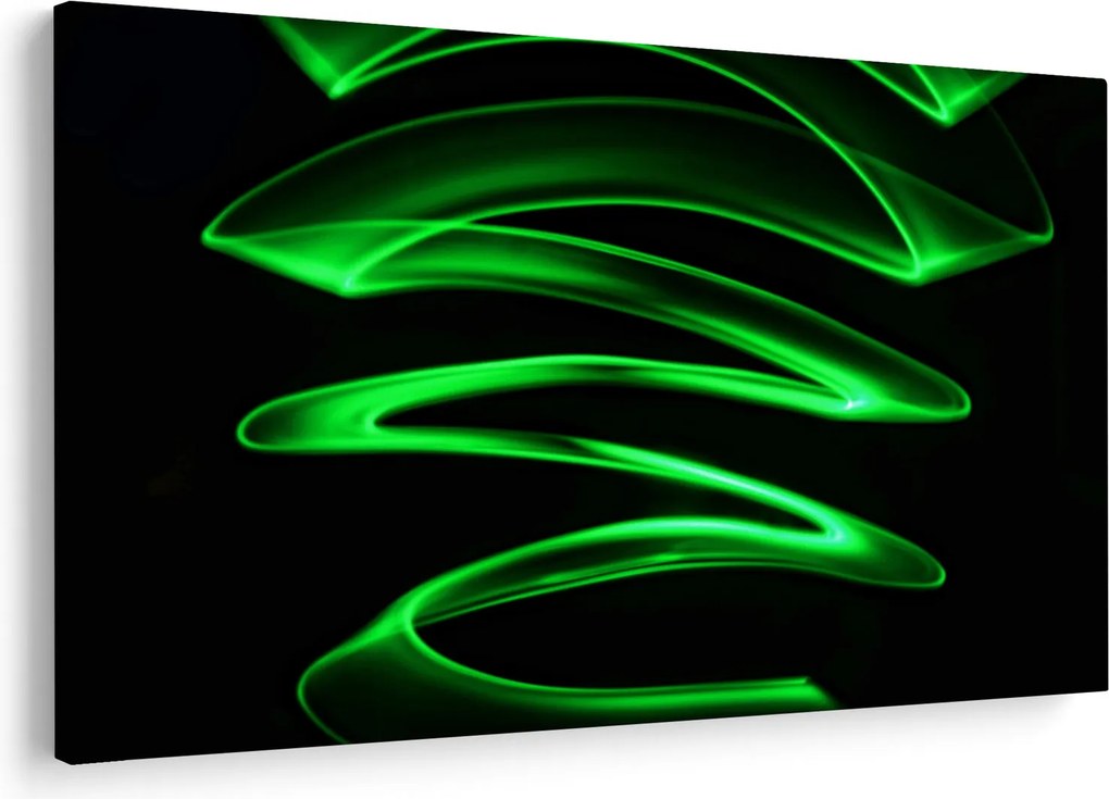 Kép - neonhullámok (90x60 cm)