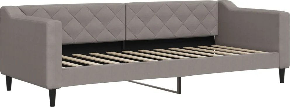 vidaXL tópszínű szövet kanapéágy 80 x 200 cm