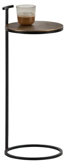 Fém kerek tárolóasztal 26x26 cm Position – WOOOD