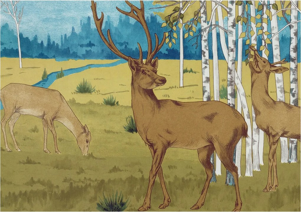 Dekoratív fotótapéta Hálószobába Erdei harmónia 312x219