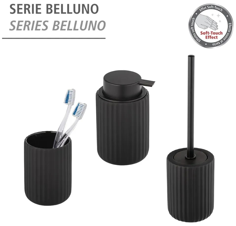 Belluno fekete wc-kefe - Wenko