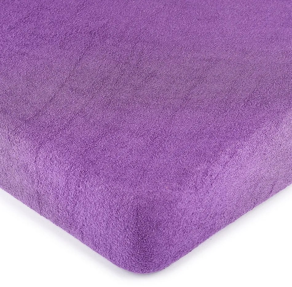 4Home frottír lepedő lila, 160 x 200 cm, 160 x 200 cm