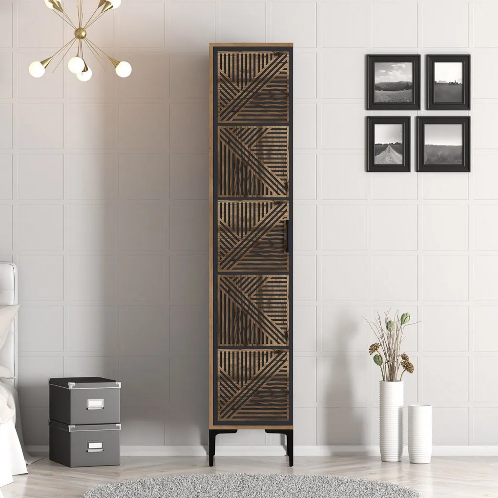 Kumsal P - Walnut, Anthracite