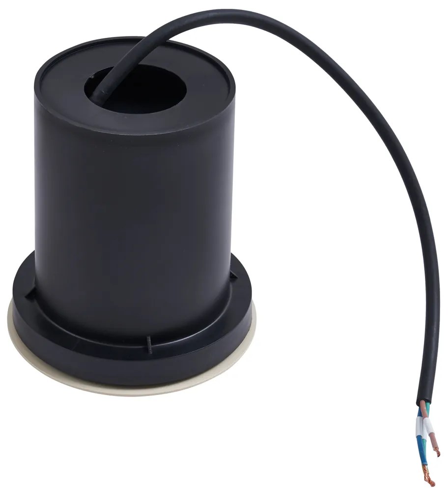 Modern bézs színű földbe süllyeszthető spotlámpa GU10 50mm állítható IP65 - Delux