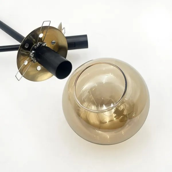 Brilagi - Felületre szerelt mennyezeti csillár MALIVA 4xE14/15W/230V arany