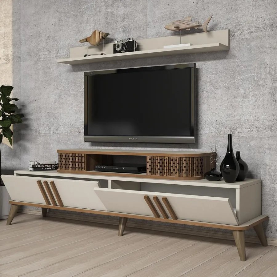 TV szekrény Eylül - Krém