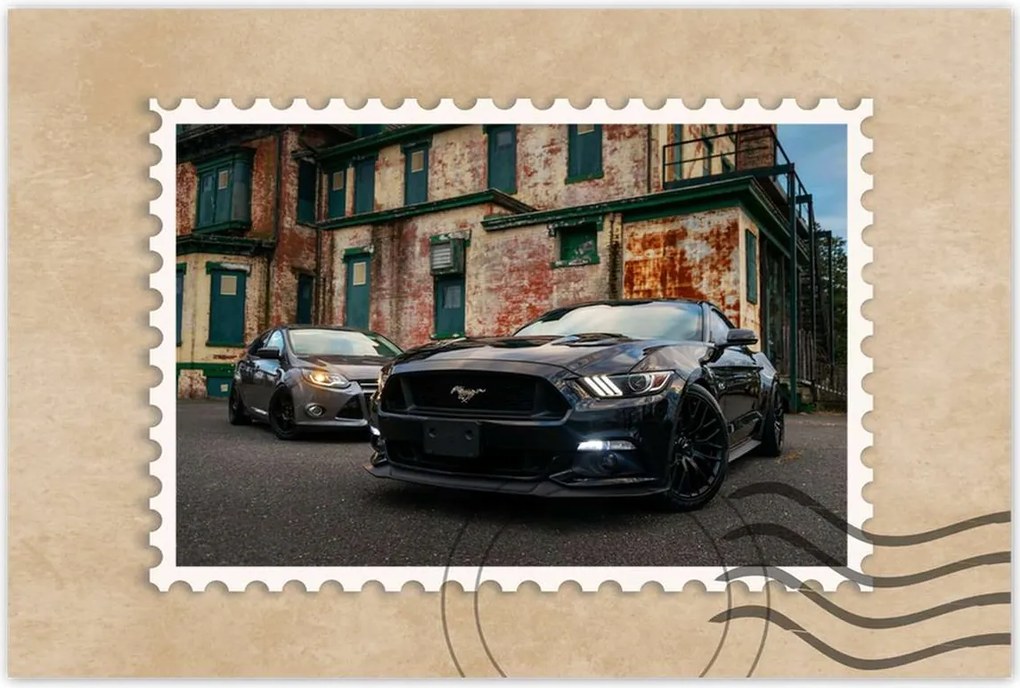 Poszter 90x60 Fekete amerikai szörny