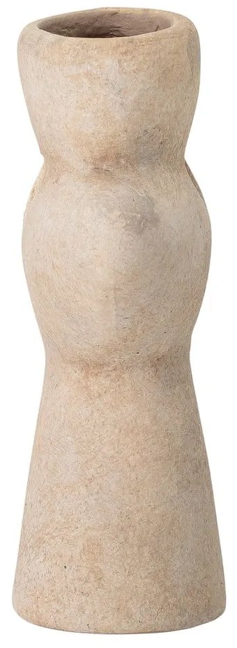 Ngoie bézs terrakotta váza, magasság 17 cm - Bloomingville