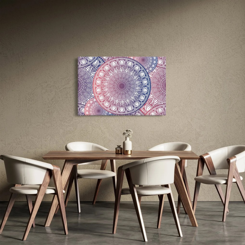 Mandala kép (90x60 cm)
