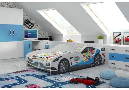 Gyerekágy CARS 160x80 cm A mancs őrjárat