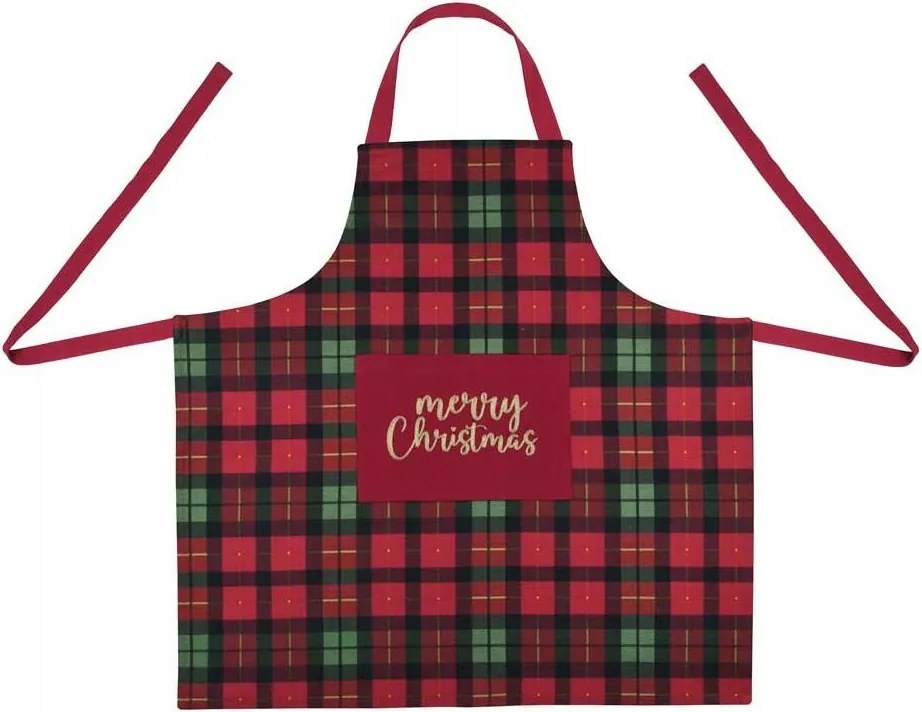 Pamut Konyhai Kötény Zsebbel 80 X 80 CM Többszínű