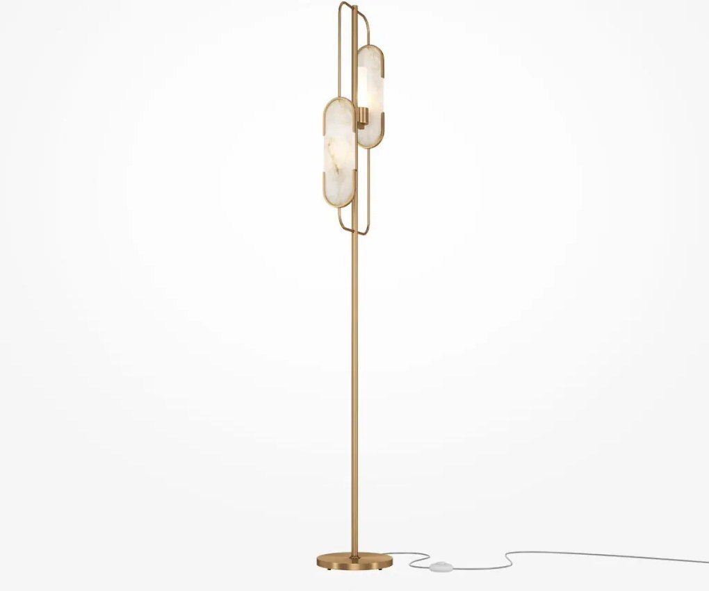 Maytoni MARMO MOD099FL-02G Állólámpa 2x40W/G9 IP20