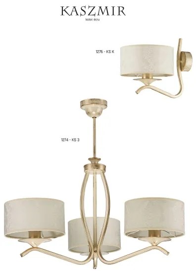 JUPITER 1275-KS5E - Csillár KASZMIR 5xE27/60W