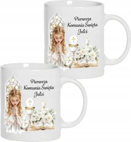 Bögre Elsőáldozás Szent Név Személyre Szabott Ajándék Kislánynak