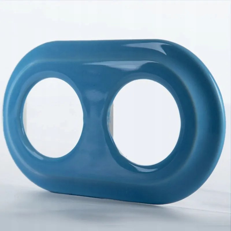 Kerámia Keret, Dupla Pasztell Azúrkék