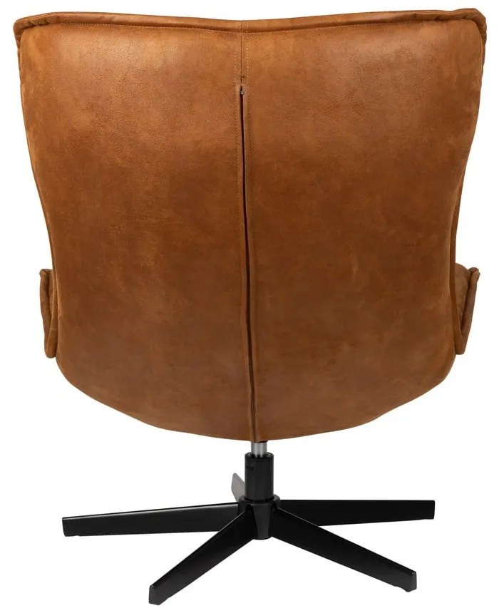 Konyakbarna forgó fotel John – White Label