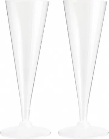 Műanyag Pezsgős Pohár 150 ML A'10