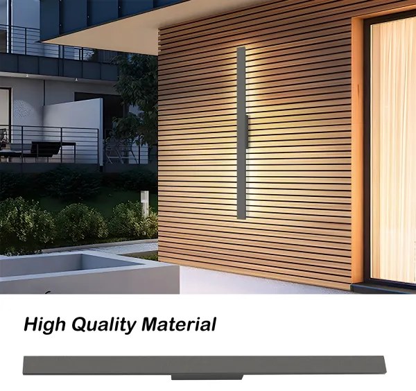 Brilagi - LED kültéri fali lámpatest LUNA LED/24W/230V 3000K IP65 antracit