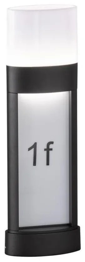 Wofi 12225 - LED Házszám DIEGO LED/10,5W/230V 3000K IP54