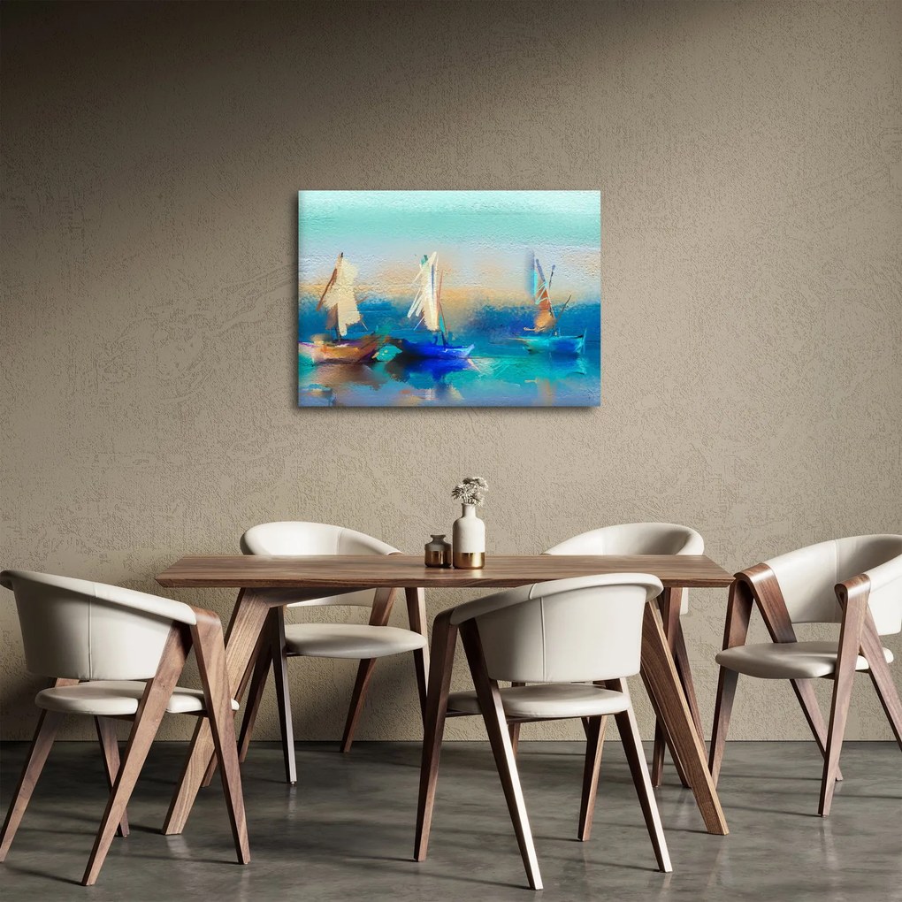 Kép - Tájképfestészet, festészet (70x50 cm)