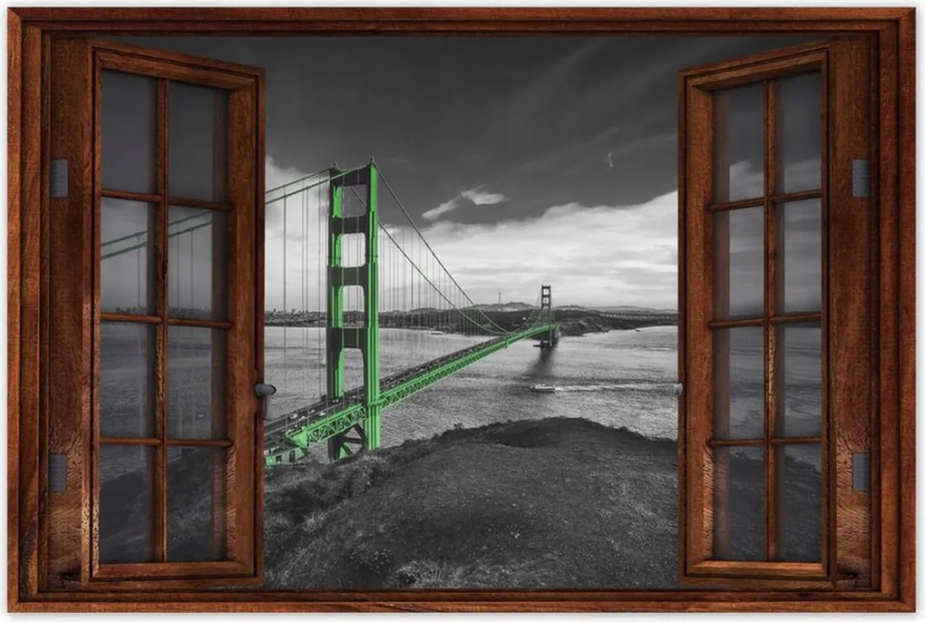 Poszterek 90x60 Usa híd Tájkép