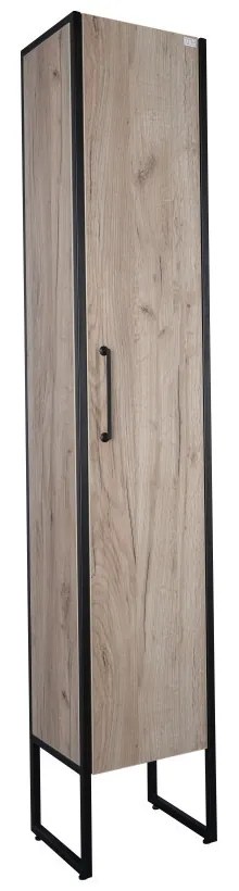 TMP IRON fürdőszobai ÁLLÓSZEKRÉNY - 190 x 35 cm