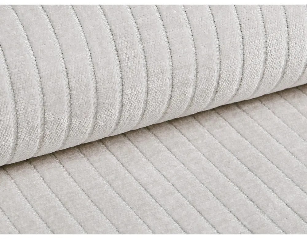 Bézs kordbársony kanapé 224 cm Bergamo – Cosmopolitan Design