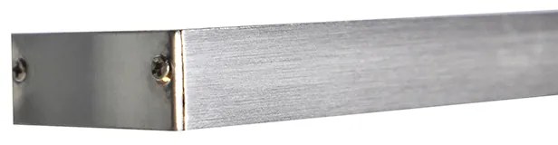 Design lógólámpa acélból érintőképernyős dimmerrel, LED-del - Platinum