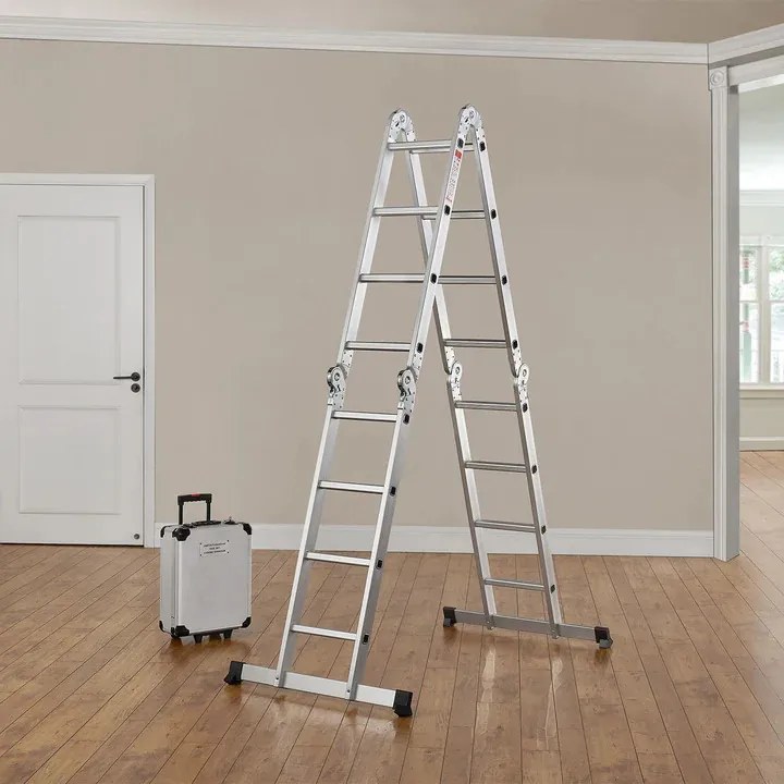 Juskys Alumínium multifunkciós létra 470 cm