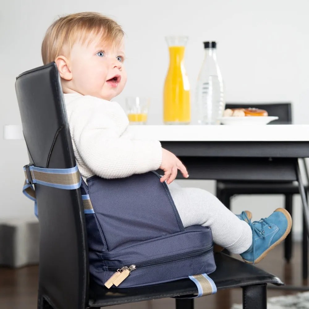 Sötétkék gyerek székmagasító Booster Seat – Roba
