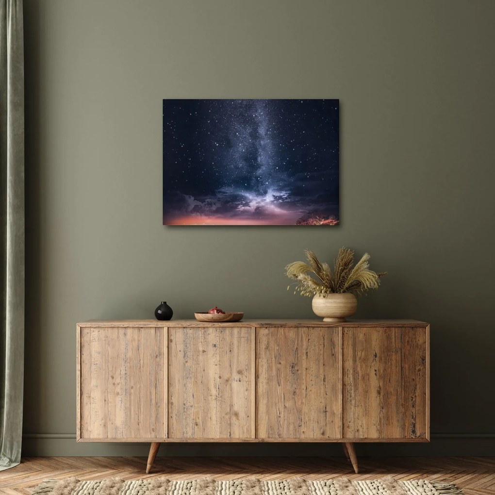 Egy csillagos ég képe (70x50 cm)