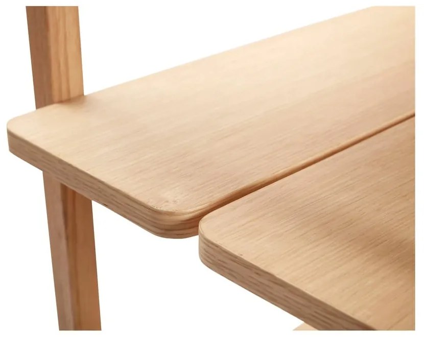 Natúr színű tölgyfa polcos állvány 150x150 cm Mason – Hübsch