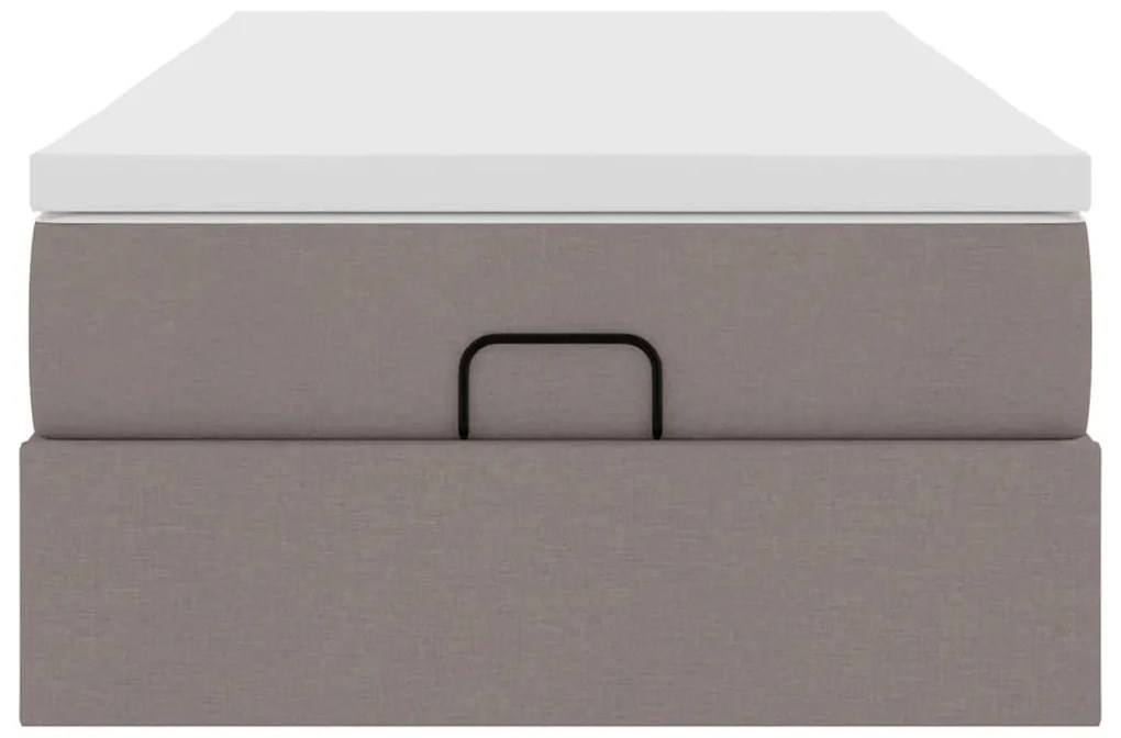 oszmán ágykeret matraccal tópszín 90x200cm szövet