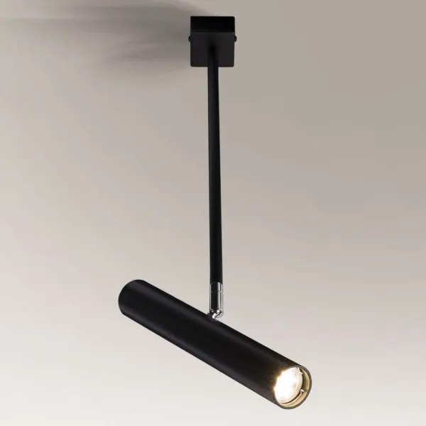 Shilo 2241 - Csillár rúdon YABU 1xGU10-MR11/15W/230V fekete