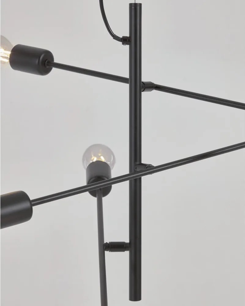 Fekete függőlámpa ø 55 cm Spica – Kave Home