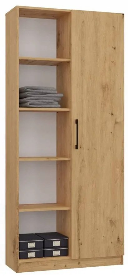 RD-80 polcos szekrény, tölgy