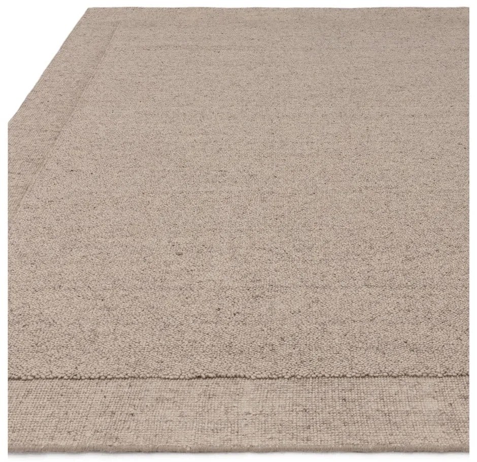 Bézs kézi szövésű gyapjú szőnyeg 120x170 cm Larson – Asiatic Carpets