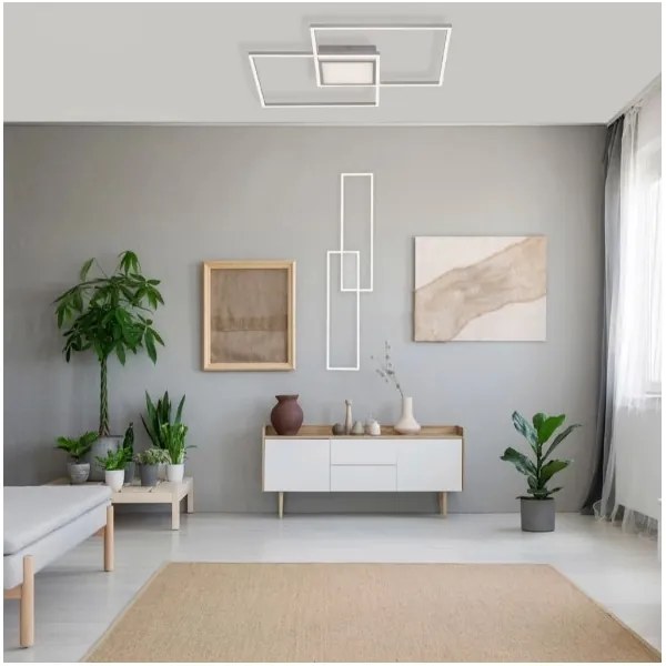 Leuchten Direkt 14711-55-LED Dimmelhető mennyezeti lámpa ASMIN LED/42W/230V + távirányító