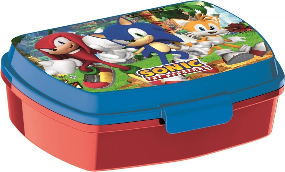Sonic a sündisznó Adventure funny műanyag szendvicsdoboz