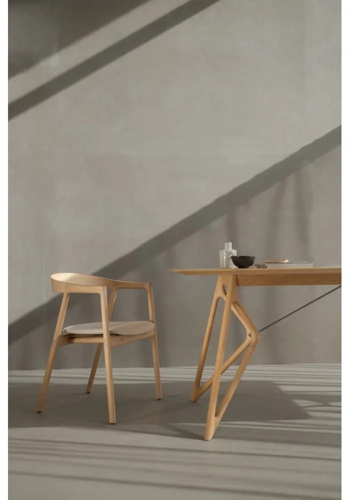 Étkezőasztal tölgyfa asztallappal 240x90 cm Tink - Gazzda