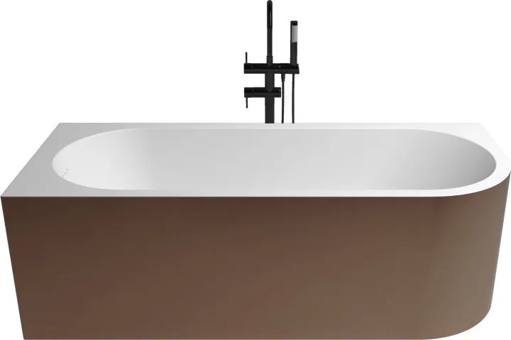 Corner balos kád_70x170_Cobre Metallic/Blanco Mate