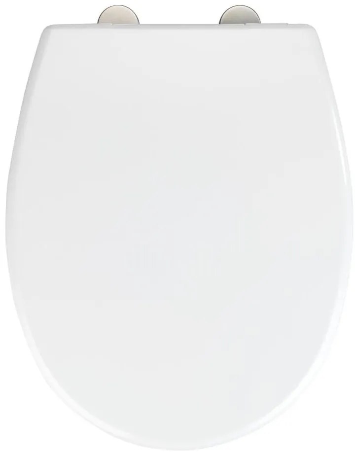 WENKO 24571100-WC VORNO NEO WC-ülőke 46x37 cm fehér/ezüst
