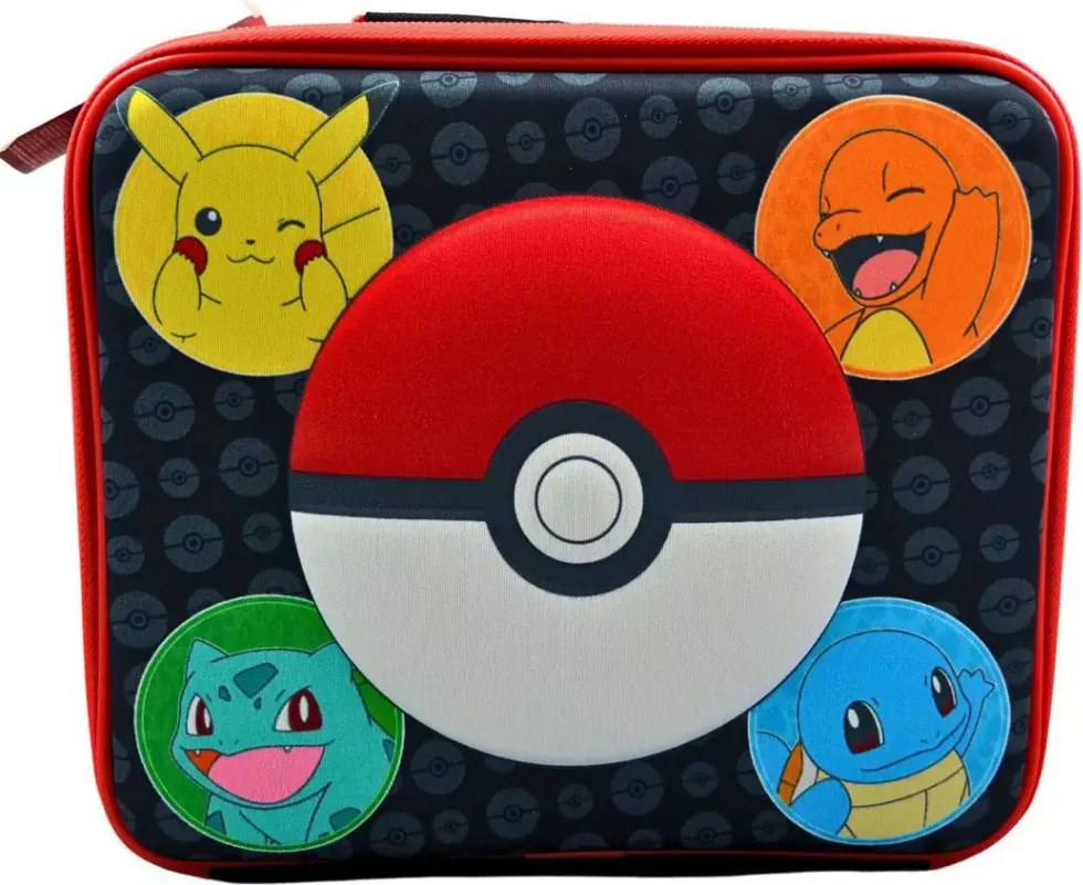 Pokémon Pokeball 3D thermo uzsonnás táska, hűtőtáska 23 cm